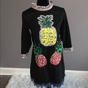 Beautiful show stopper Pineapple dress